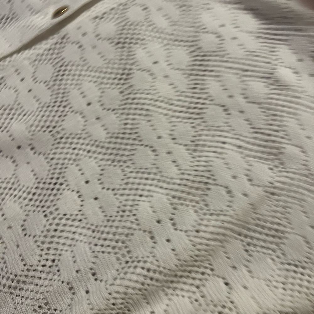 **Cove Cream Button-Down Women's Shirt* buy 3 marked items for $25 - Picture 3 of 3